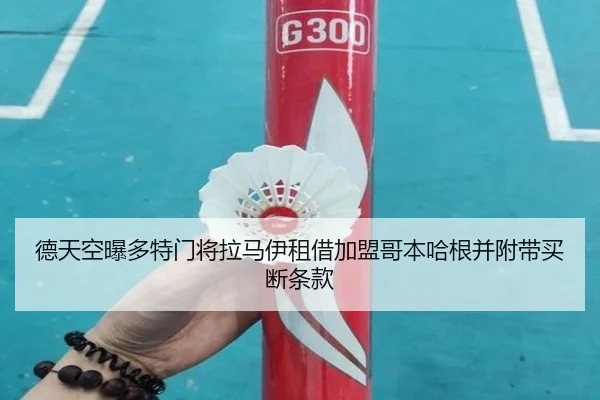 德天空曝多特门将拉马伊租借加盟哥本哈根并附带买断条款 | FHSPORTS